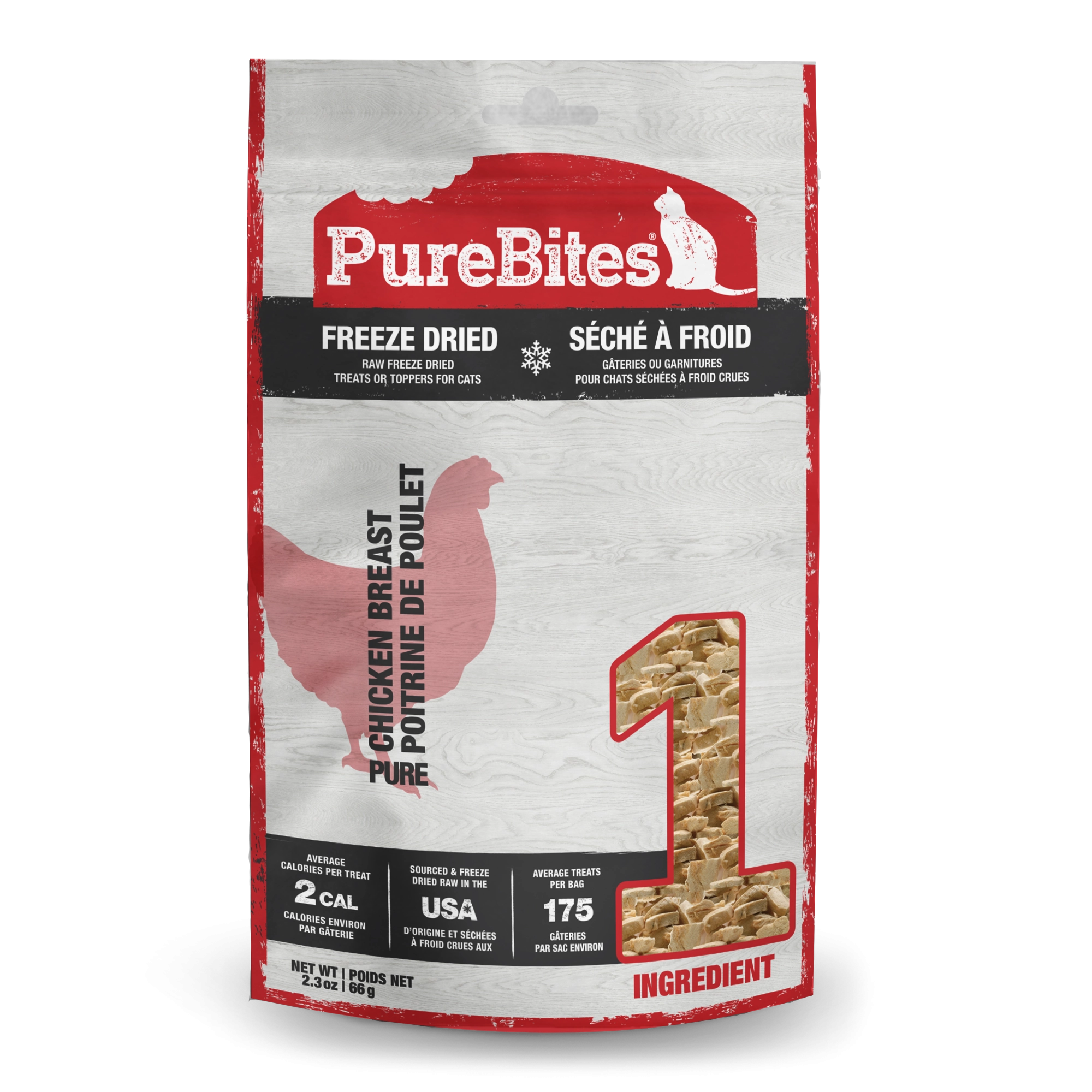PureBites Freeze Dried Chicken Breast Cat Treats