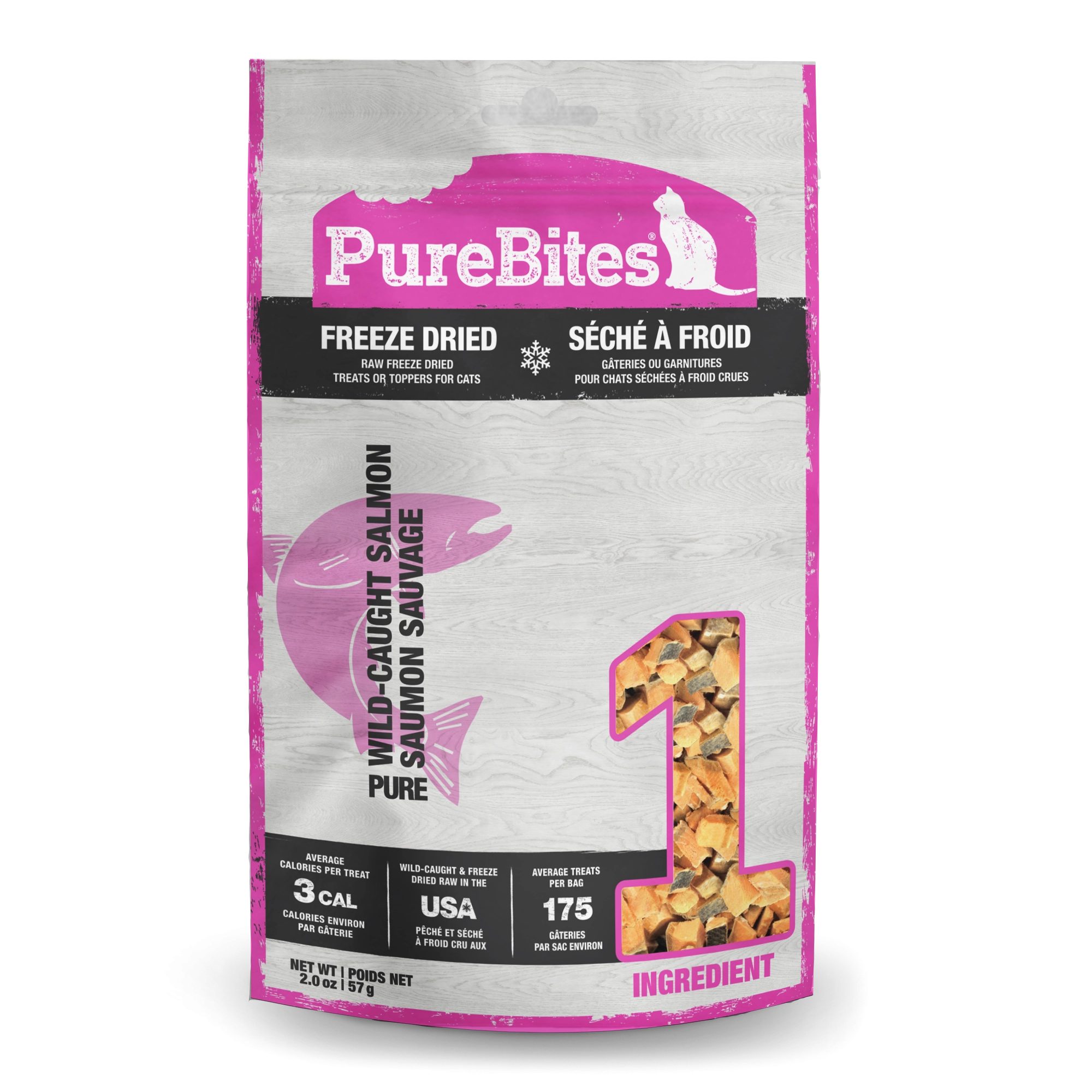 PureBites Freeze Dried Salmon Cat Treats