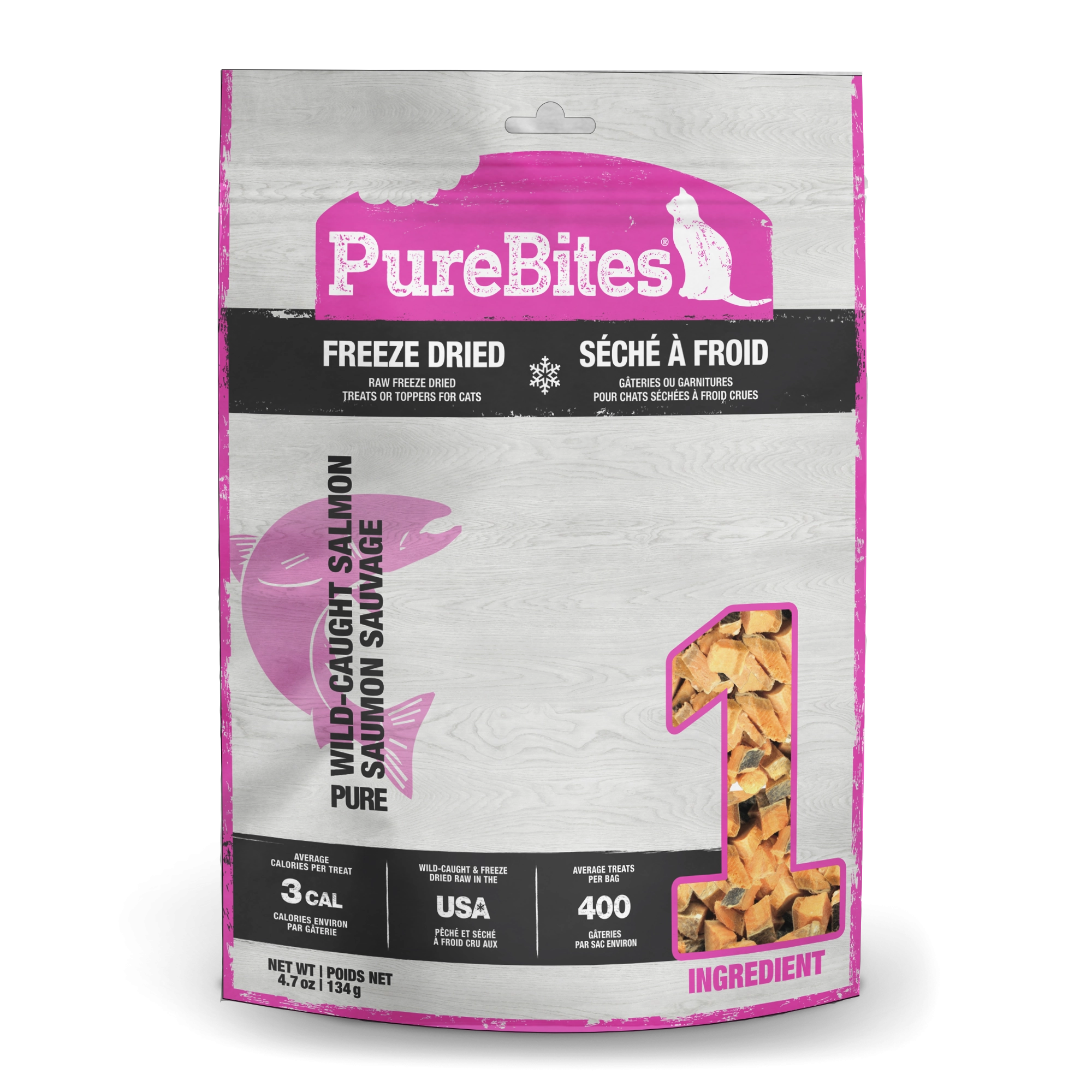 PureBites Freeze Dried Salmon Cat Treats