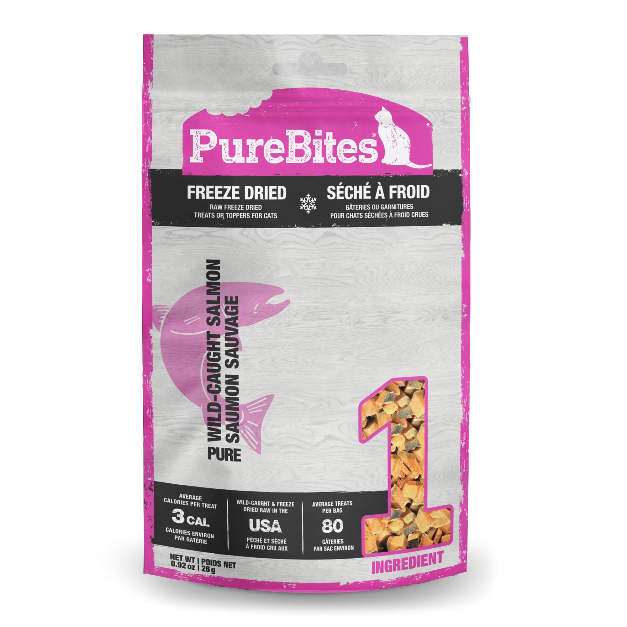 PureBites Freeze Dried Salmon Cat Treats