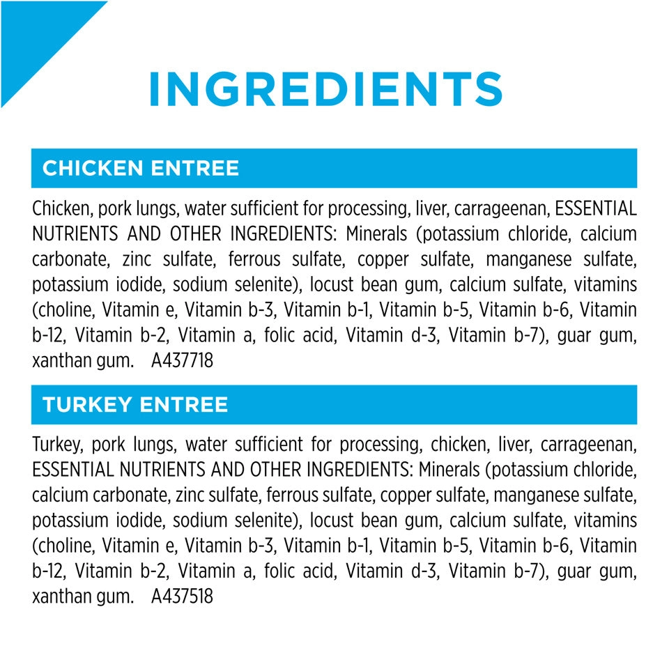 Purina Pro Plan Focus Small Breed Entree Adult Wet Dog Food Variety Pack