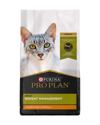 Purina Pro Plan Focus Weight Management Chicken & Rice Formula Adult Dry Cat Food