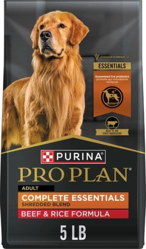 Purina Pro Plan Savor Shredded Blend Beef & Rice Formula Adult Dry Dog Food