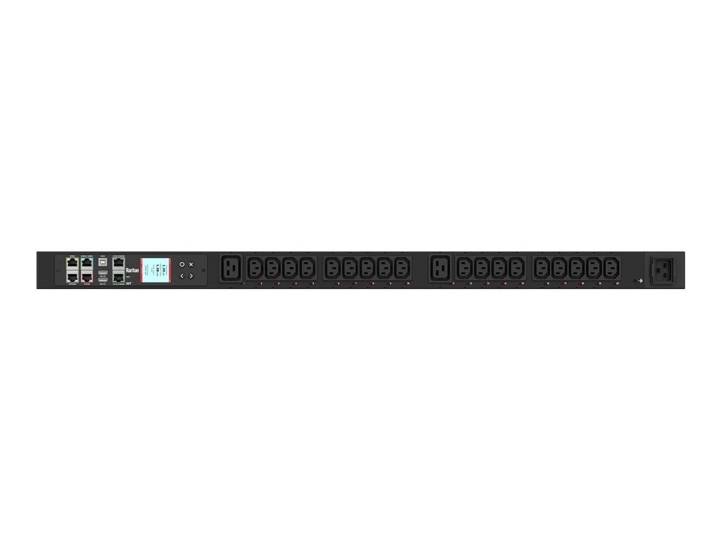 Raritan Dominion PX PX3-5443C-N1 - Power distribution strip (rack-mountable) - AC 230 V - 3700 VA - 1-phase - USB, Ethernet 10/100/1000