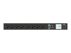 Raritan PX3-5147R - Power distribution unit (rack-mountable) - 16A - AC 120 V - 1900 VA - 1-phase - Ethernet 10/100, RS-232, PX3-5147R-K6