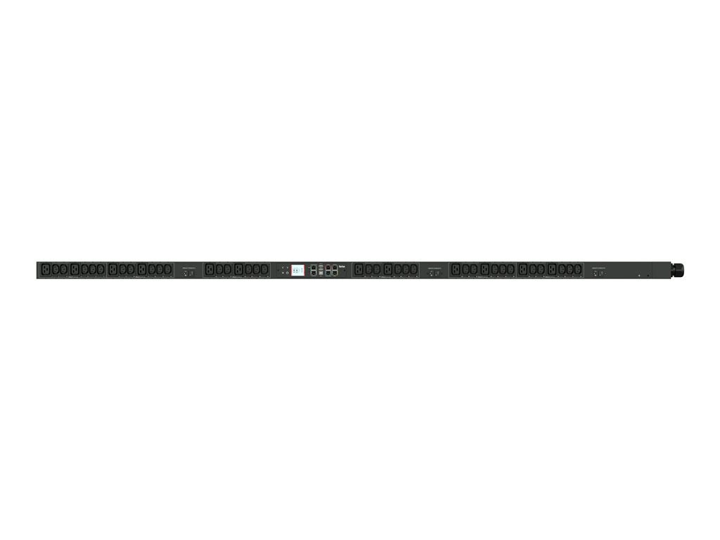 Raritan PX3-5926V-Q1V2 - Power distribution strip (rack-mountable) - AC 208 V - 8600 VA - 3-phase delta - RS-232, USB, Ethernet PX3-5926V-Q1V2K3