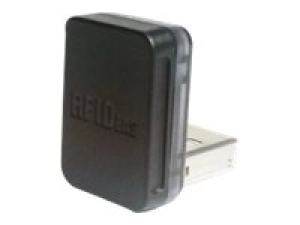 rf IDEAS WAVE ID Nano SDK CSN Black Vertical Reader - SMART card reader - USB - 13.56 MHz - black RDR-7512AKU