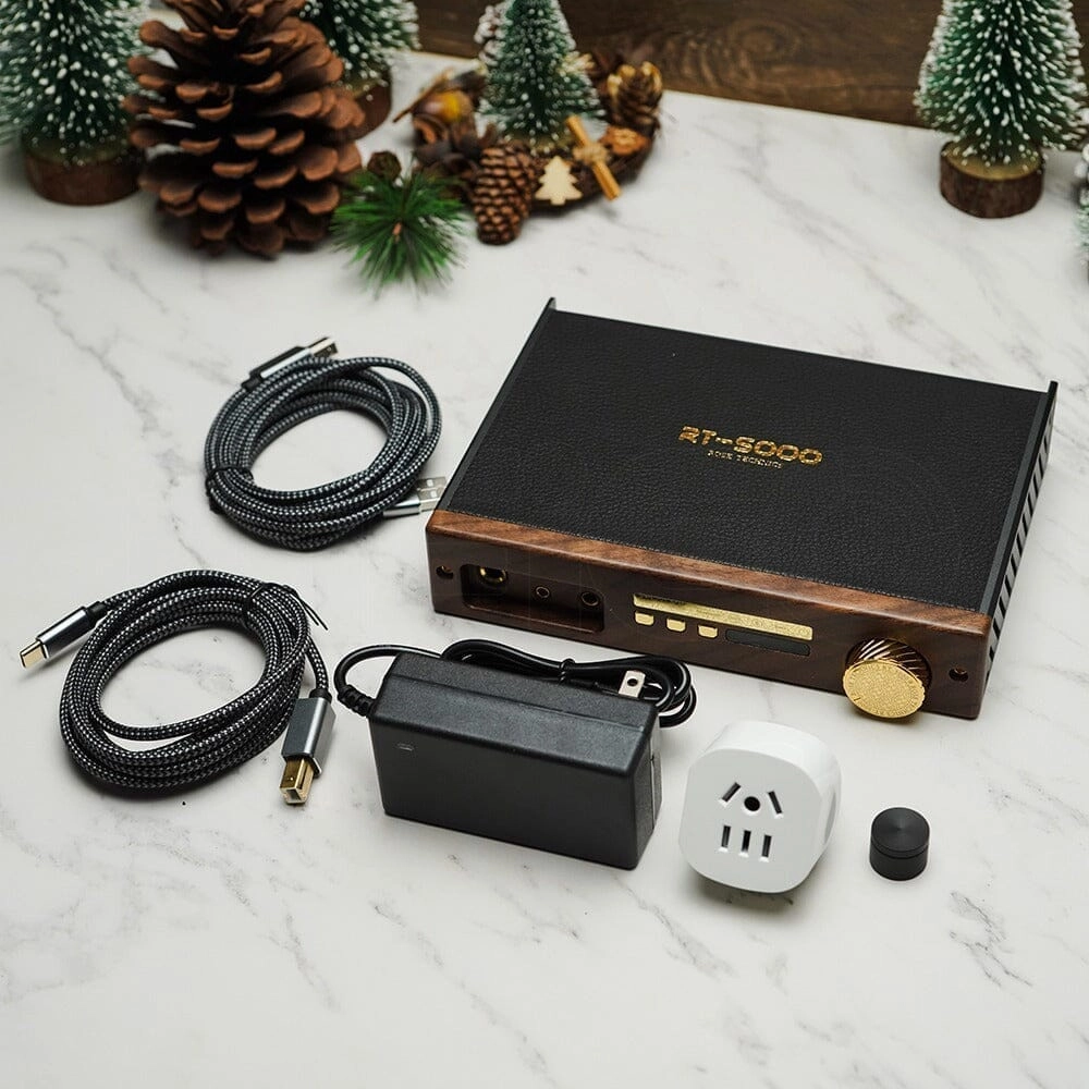 Rose Technics RT5000/ RT-5000 Dual High-End ES9038Pro Integrated DAC & Headphone AMP