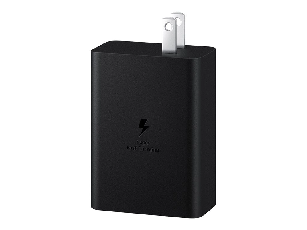 Samsung EP-T6530 - Power adapter - 65 Watt - 3.5 A - PD 3.0, QC, AFC, SFC, SFC 2.0 - 3 output connectors (USB, 2 x USB-C) - black EP-T6530NBEGUS