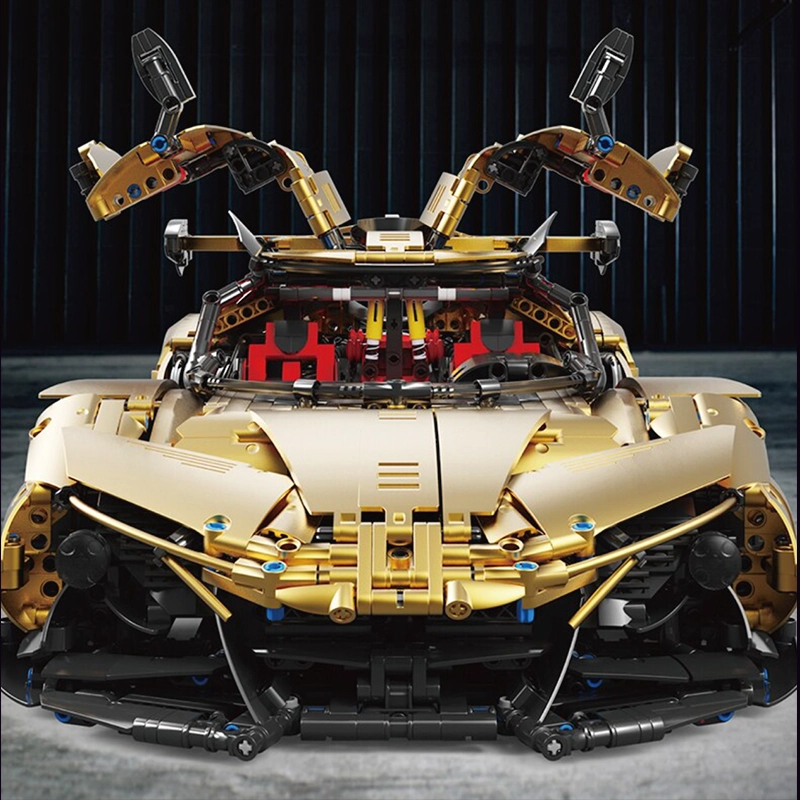 Satin Gold Intense Emotion Hypercar 3667pcs