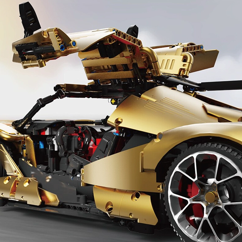 Satin Gold Intense Emotion Hypercar 3667pcs