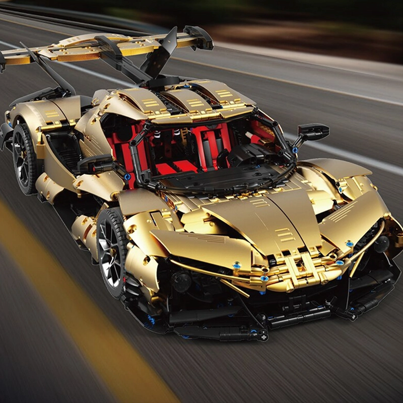 Satin Gold Intense Emotion Hypercar 3667pcs