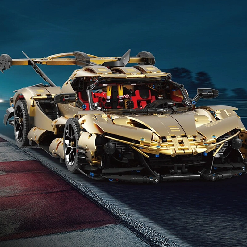 Satin Gold Intense Emotion Hypercar 3667pcs