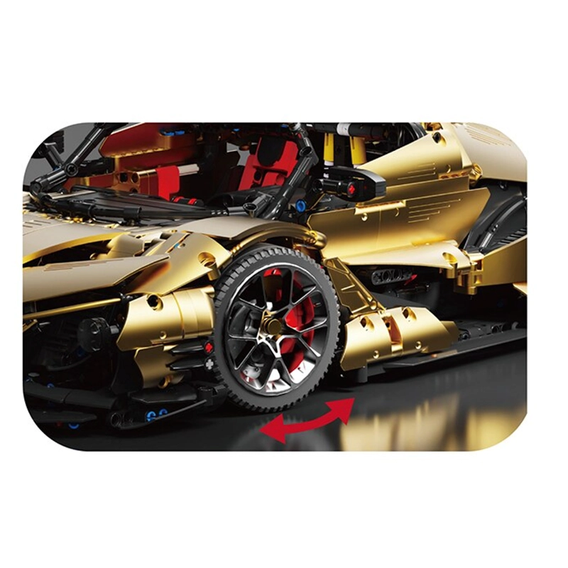Satin Gold Intense Emotion Hypercar 3667pcs