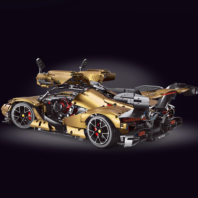 Satin Gold Intense Emotion Hypercar 3667pcs