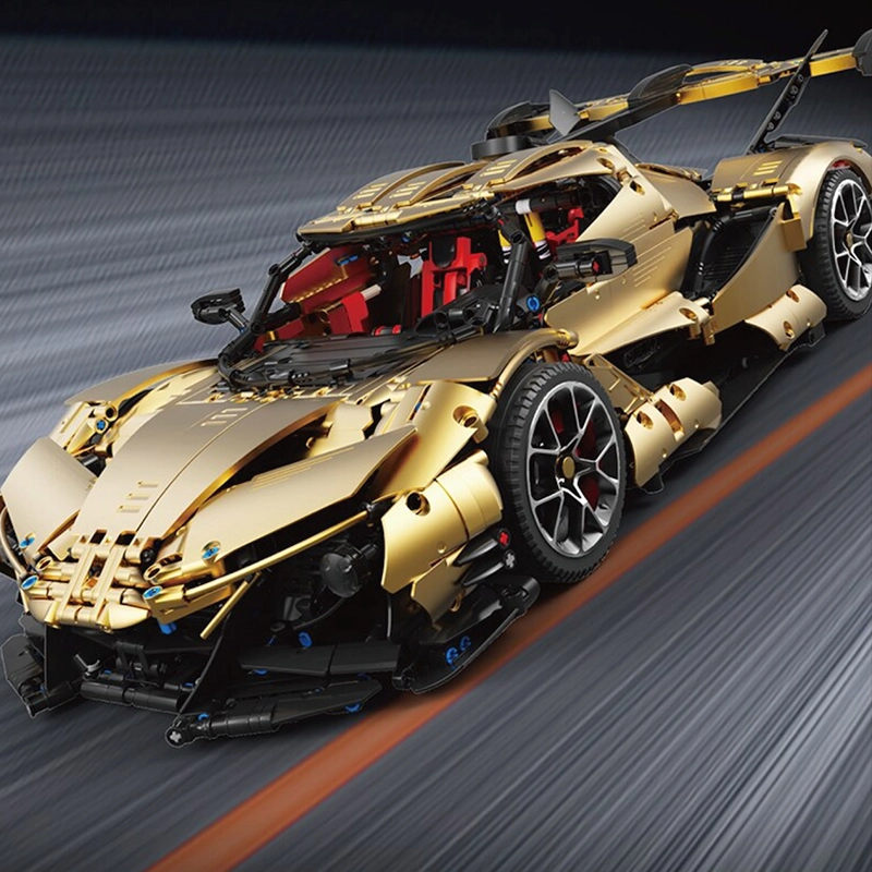 Satin Gold Intense Emotion Hypercar 3667pcs