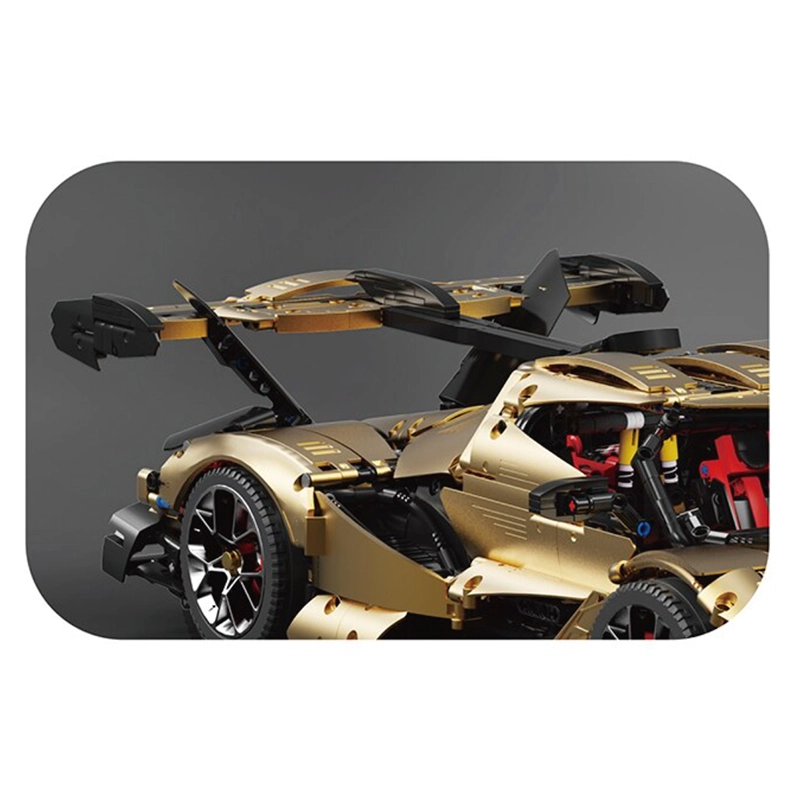 Satin Gold Intense Emotion Hypercar 3667pcs