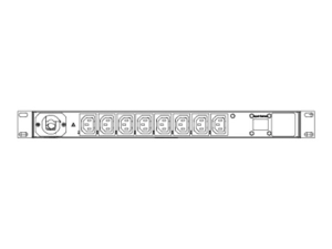 Server Technology PRO1 Switched PDU - Link - power distribution unit (rack-mountable) - AC 208 V - 3.3 kW - RS-232, Ethernet C1X08HC-0A002BAC
