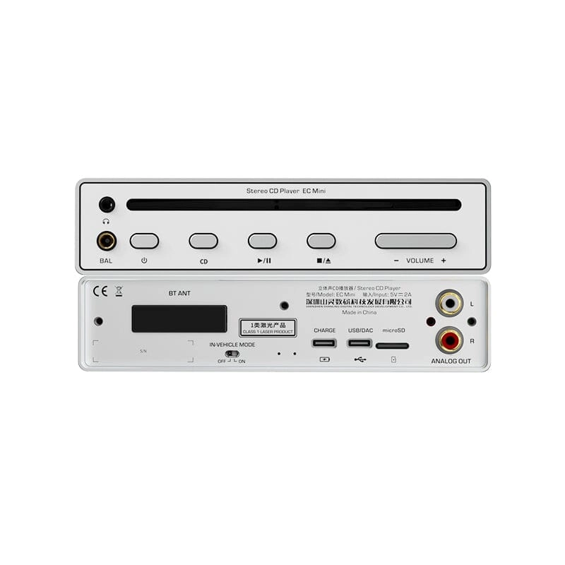 SHANLING EC Mini Hi-Fi Quality Dual ES9219MQ DACs Bluetooth CD Player