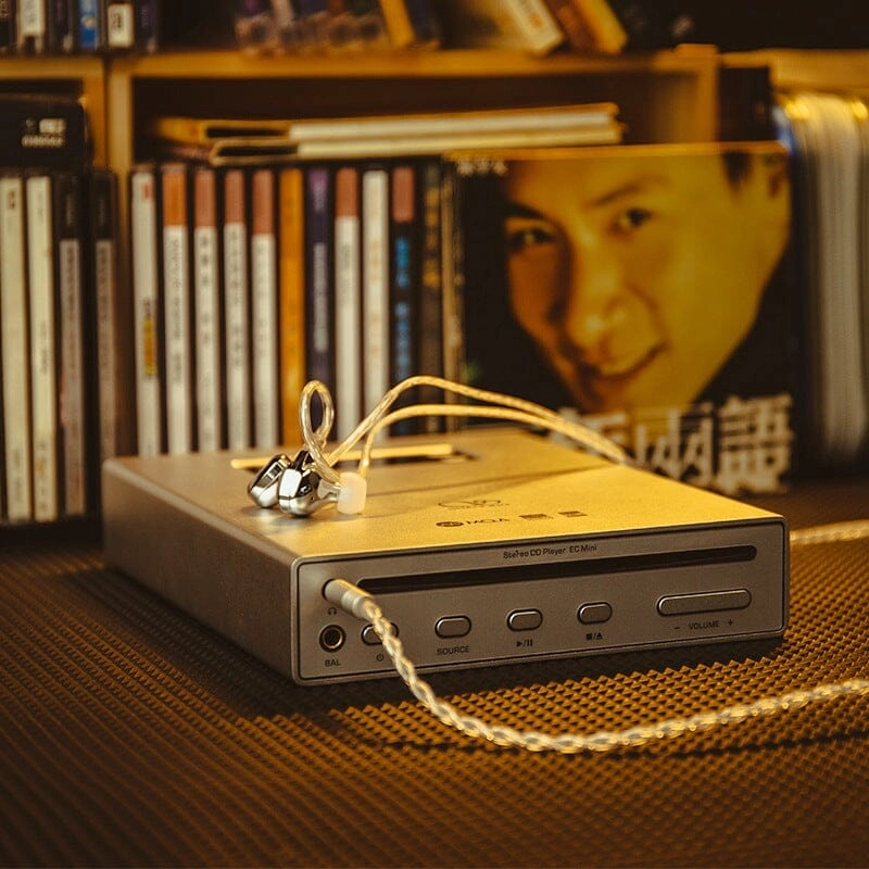 SHANLING EC Mini Hi-Fi Quality Dual ES9219MQ DACs Bluetooth CD Player