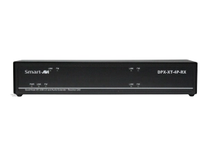 SmartAVI USB2FX-RX-S - KVM / audio extender - receiver - over CAT 5/5e/6 - USB - 4 ports - up to 328 ft