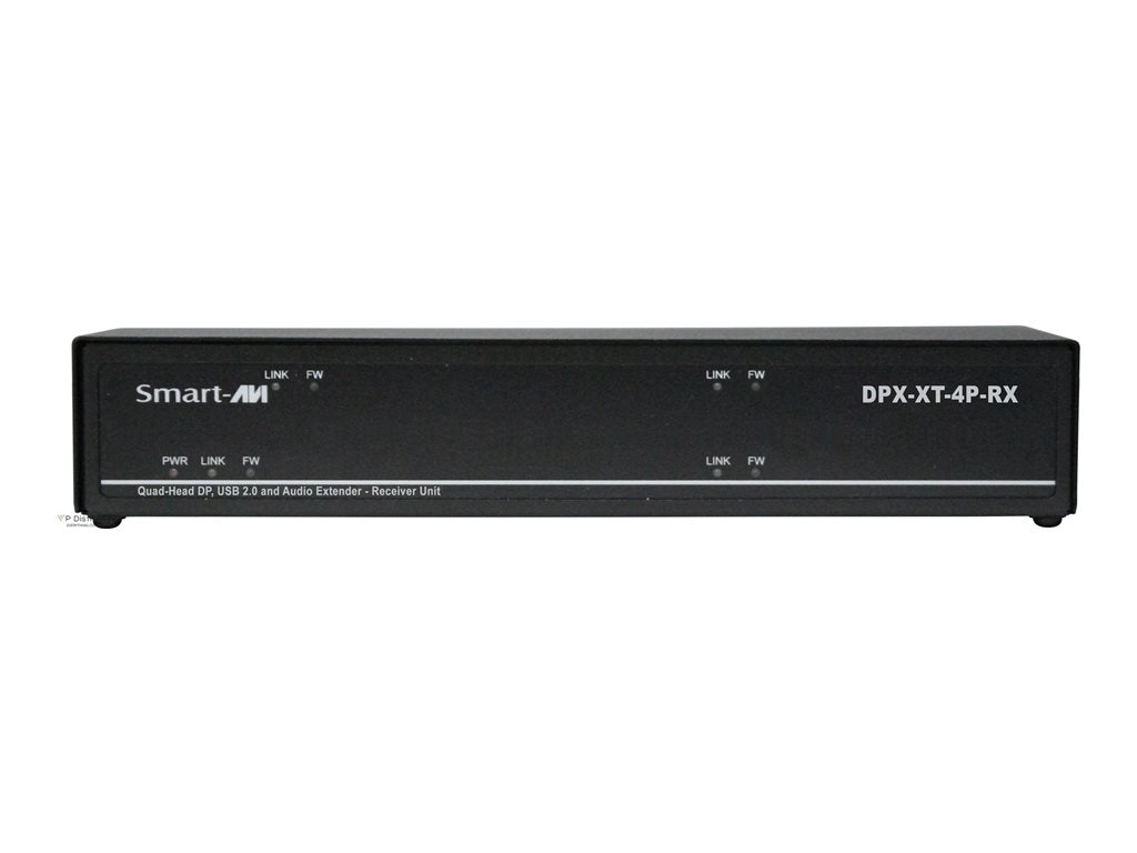 SmartAVI USB2FX-RX-S - KVM / audio extender - receiver - over CAT 5/5e/6 - USB - 4 ports - up to 328 ft
