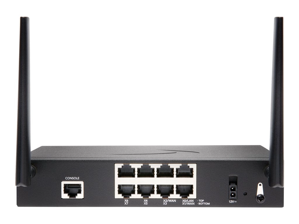 SonicWall TZ370W - Essential Edition - security appliance - 1GbE - Wi-Fi 5 - 2.4 GHz, 5 GHz - SonicWALL Secure Upgrade Plus Program 02-SSC-6837