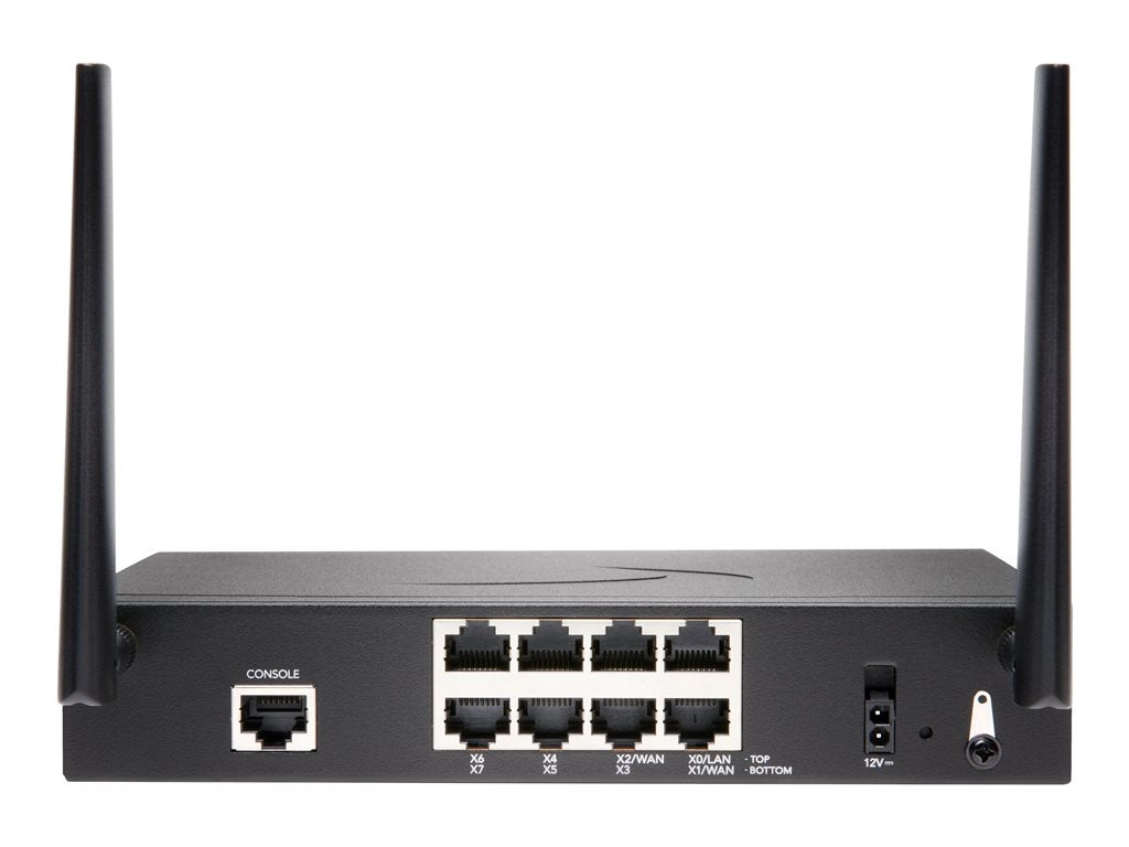 SonicWall TZ370W - Threat Edition - security appliance - 1GbE - Wi-Fi 5 - 2.4 GHz, 5 GHz - SonicWALL Secure Upgrade Plus Program 02-SSC-7301