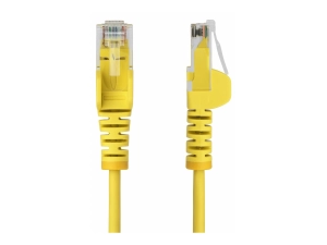 StarTech.com 10ft Yellow Slim CAT6 Ethernet Cable, Snagless, 28AWG, LSZH - Patch cable - RJ-45 (M) to RJ-45 (M) - 10 ft - 0.1 N6PAT10YLS