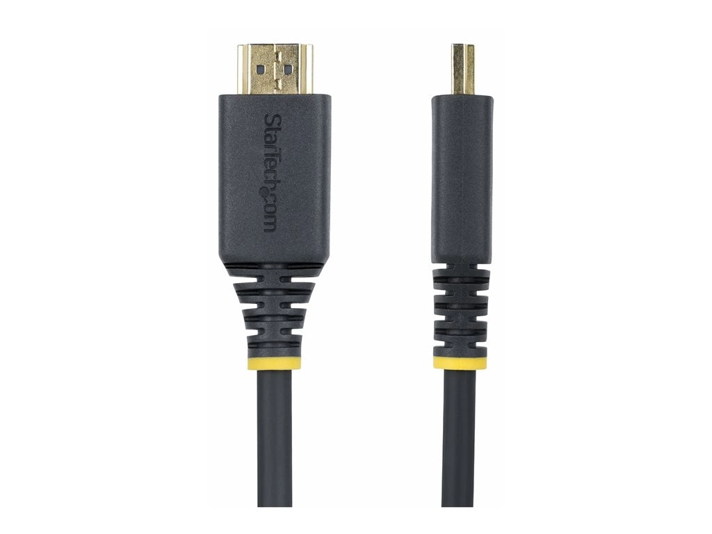 StarTech.com 1ft (30cm) High Speed HDMI Cable, 4K60Hz - High Speed - HDMI cable with Ethernet - HDMI male to HDMI male - 1 ft HDMI2-CABLE-4K60-1F