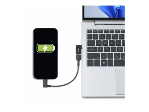 StarTech.com Right Angled USB-C to USB-A Adapter, USB 5Gbps, Compact USB-C Male to USB-A Female Adapter, Metal Housing, M/F - USB31CAADGCPRA