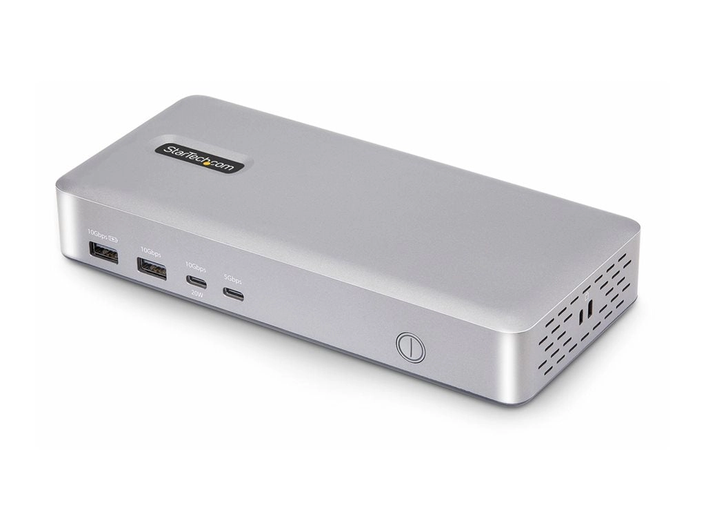 StarTech.com USB4 Docking Station, USB-C 40Gbps, Dual Video HDMI, Up to 2x 4K 60Hz 4:4:4 (RGB) or 2x 4K 120Hz 4:2:2, Multi-Monitor 155NA-USB4-DOCK