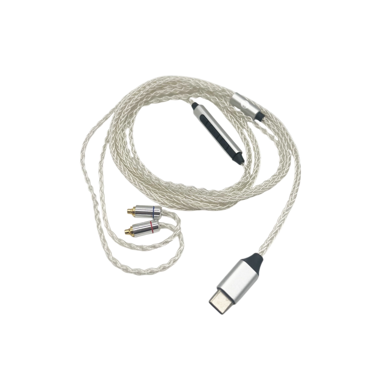 Strauss & Wagner Bergen MMCX to USB-C Upgrade Cable for Sennheiser IE Series In-Ear Monitors (32-Bit)
