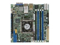 SUPERMICRO X10SDV-16C -TLN4F - Motherboard - mini ITX - Intel Xeon D-1587 - USB 3.0 - 2 x 10 Gigabit LAN, 2 x Gigabit LAN - onboard MBD-X10SDV-16C -TLN4F-B