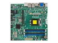 SUPERMICRO X10SLQ - Motherboard - micro ATX - LGA1150 Socket - Q87 Chipset - USB 3.0 - 2 x Gigabit LAN - onboard graphics (CPU MBD-X10SLQ-B