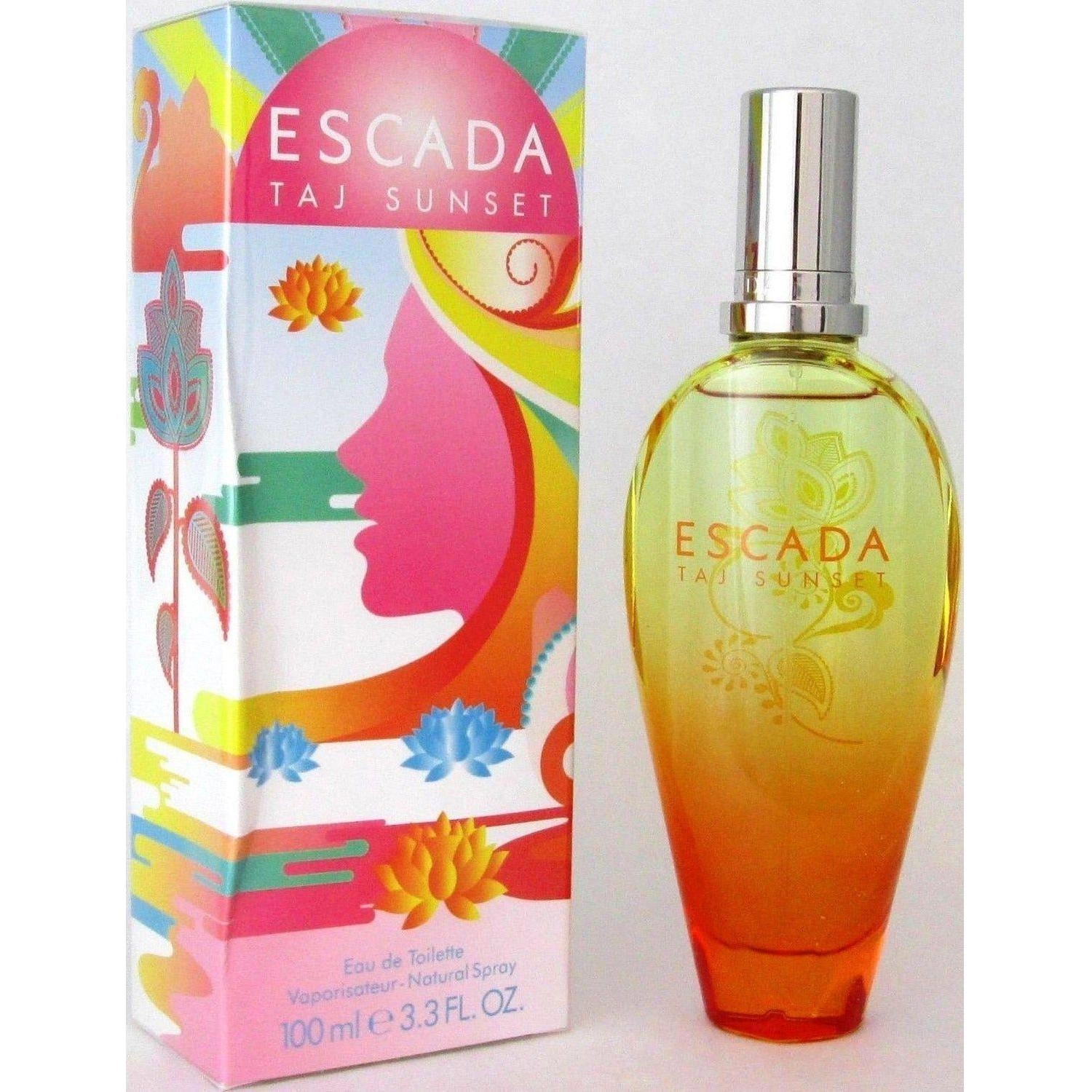 TAJ SUNSET Escada women edt Perfume spray 3.4 / 3.3 oz New in Box