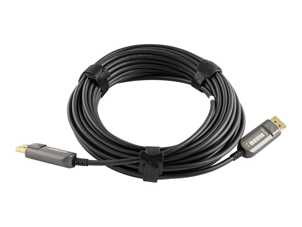 TechLogix MOFO - DisplayPort cable - DisplayPort (M) to DisplayPort (M) - DisplayPort 2.0 - 230 ft - plenum, 8K support, indoor MOFO-DP20-70