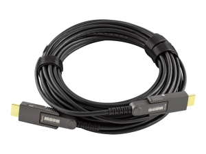 TechLogix MOFO - HDMI cable - HDMI male detachable to HDMI male detachable - 328 ft - hybrid copper/fiber optic - plenum, 8K60Hz MOFO-HD21D-100