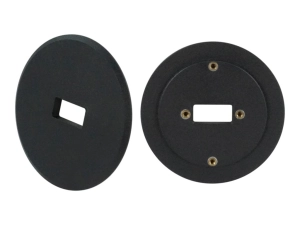 TechLogix - Table plate insert - HDMI, USB Type A - black MOFO-PT-TA1B