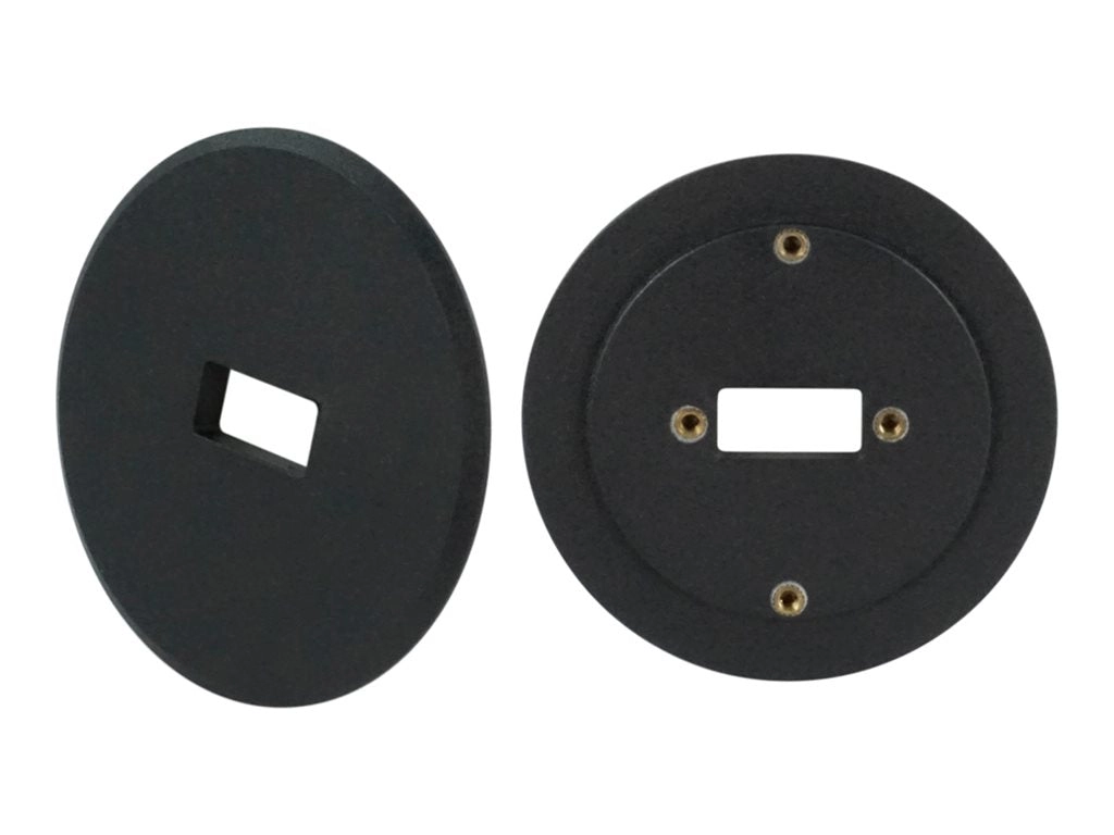 TechLogix - Table plate insert - HDMI, USB Type A - black MOFO-PT-TA1B
