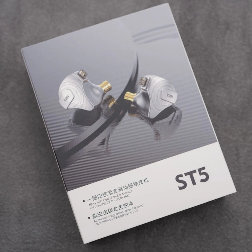 TRN ST5 4BA 1DD Hybrid In-Ear Monitors 10 Drivers Unit Earphone
