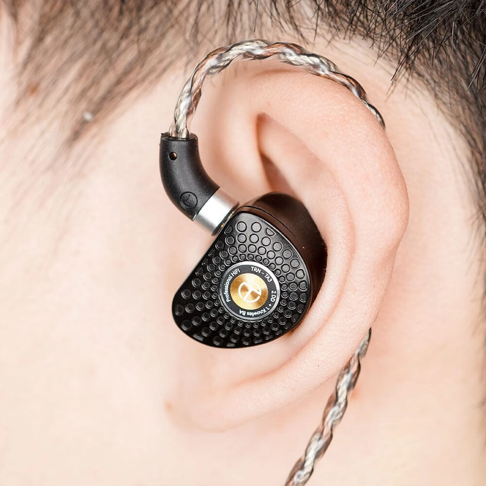 TRN TA3 2DD 1BA Hybrid Knowles Balanced Armature In-Ear Monitors With 2.5/3.5/4.4 Swappable Connectors
