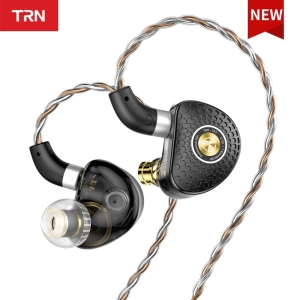 TRN TA3 2DD 1BA Hybrid Knowles Balanced Armature In-Ear Monitors With 2.5/3.5/4.4 Swappable Connectors